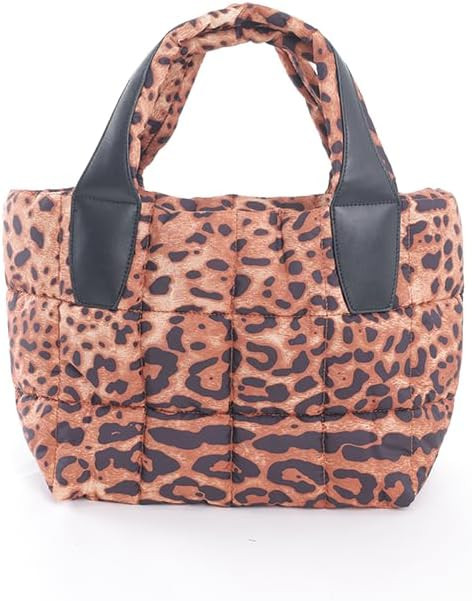 VAKAER Tote Bag with Zipper, Puffer Bag Women Padded Purse with Adjustable Strap Shoulder Crossbo... | Amazon (US)