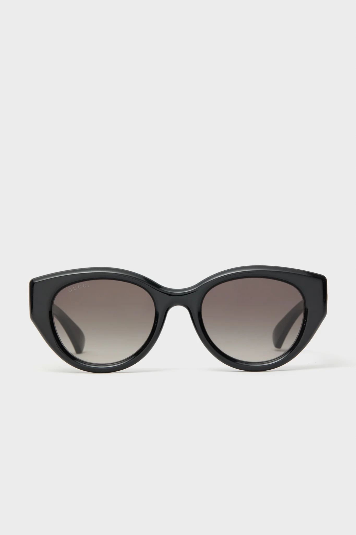 Shiny Black Cat-Eye GG Bag Sunglasses | Tuckernuck (US)