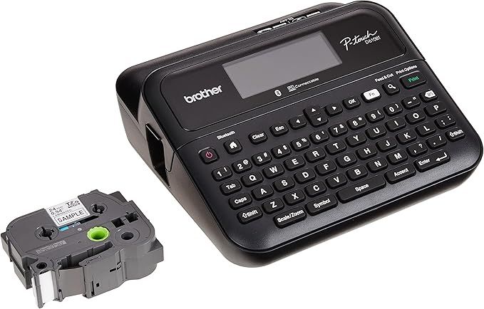 Brother P-Touch PT- D610BT Business Professional Connected Label Maker | Connect and Create via B... | Amazon (US)