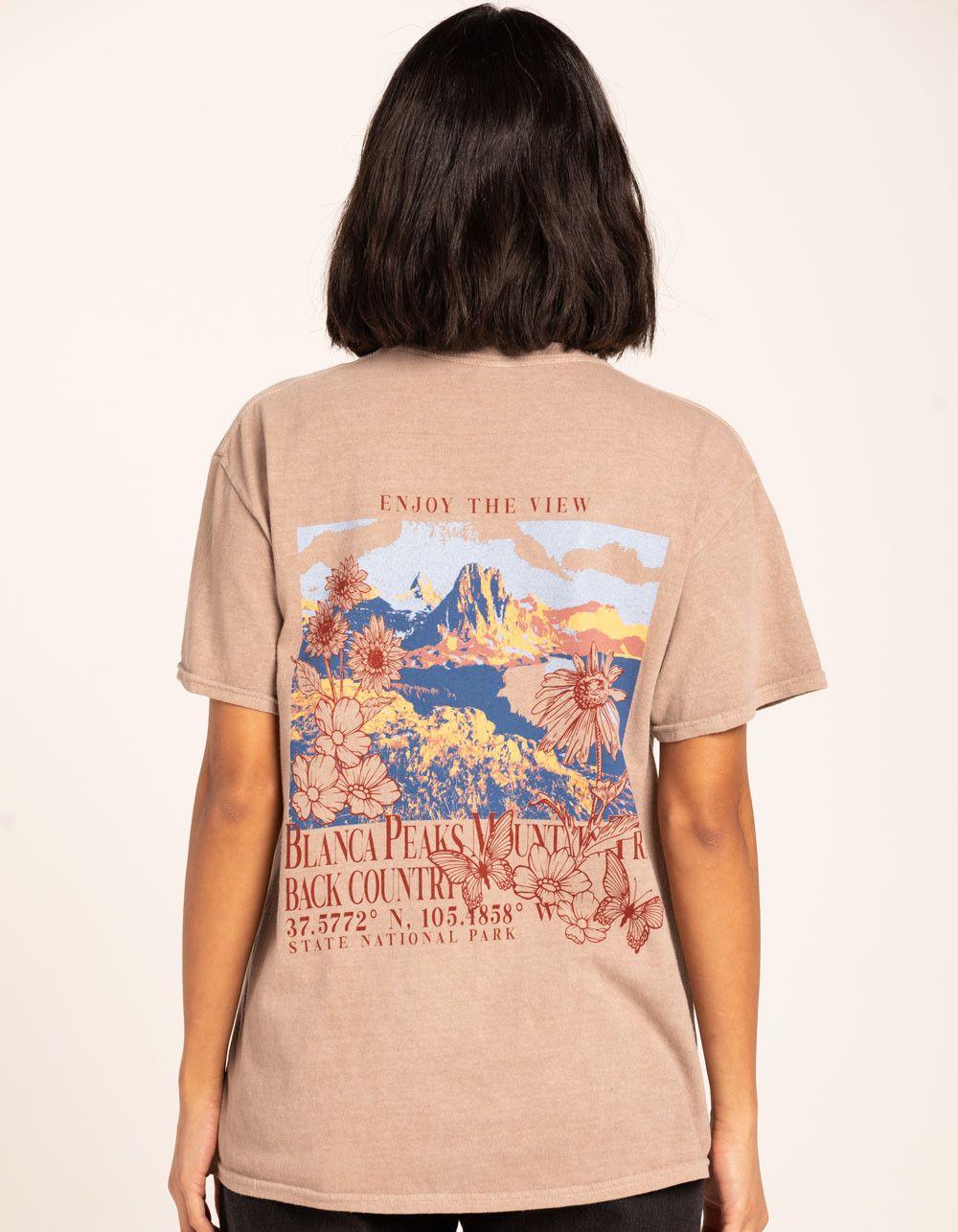 BDG Urban Outfitters Blanka Peaks Womens Tee | Tillys