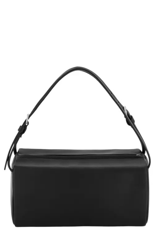 Vince Josie Leather Top Handle Bag in Black at Nordstrom | Nordstrom