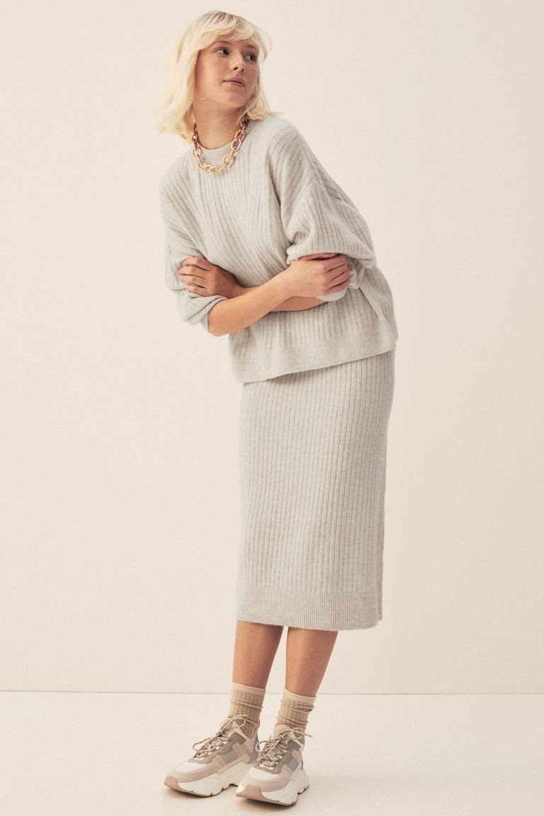 Rib-knit Skirt | H&M (US + CA)