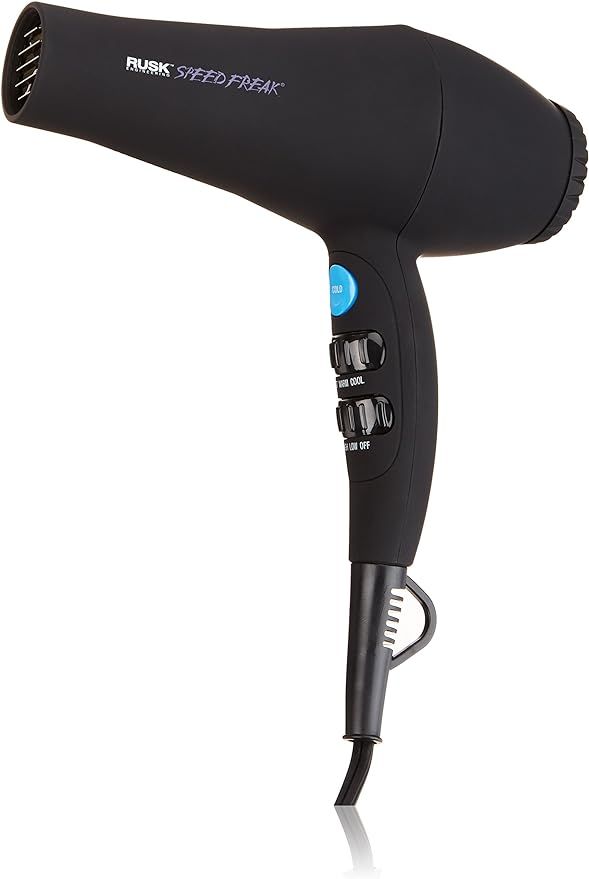 RUSK Engineering Speed Freak Ceramic and Tourmaline Professional 2000 Watt Hair Dryer - Far-Infra... | Amazon (US)