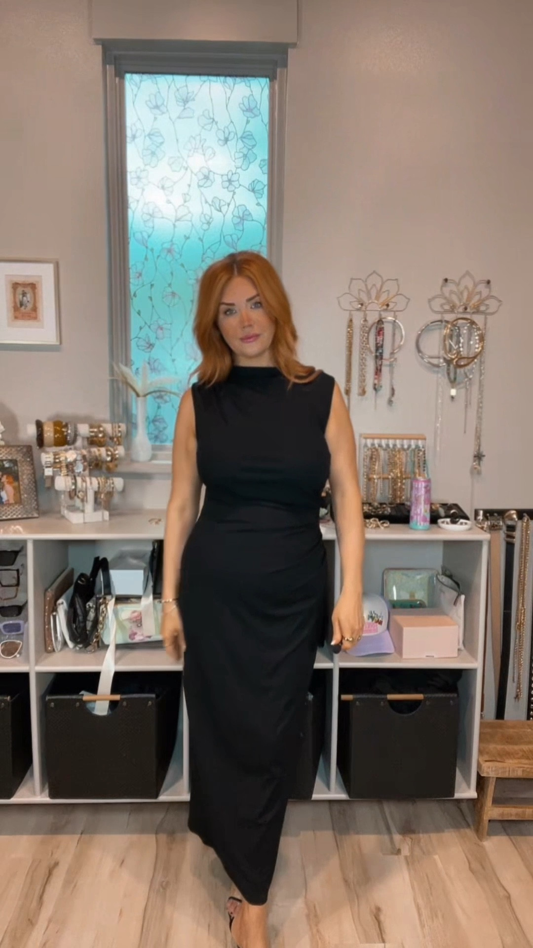 Black dress 

#LTKgrwm #LTKMidsize #LTKootd