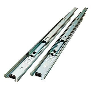 1 Pair 22 in. Full Extension Side Mount Ball Bearing Drawer Slide Set (2 Pieces) | The Home Depot
