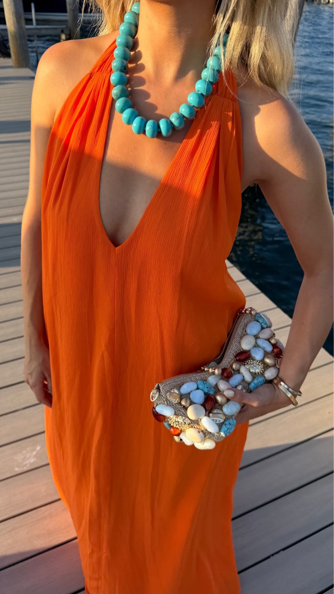 hamptons ootd 🧡