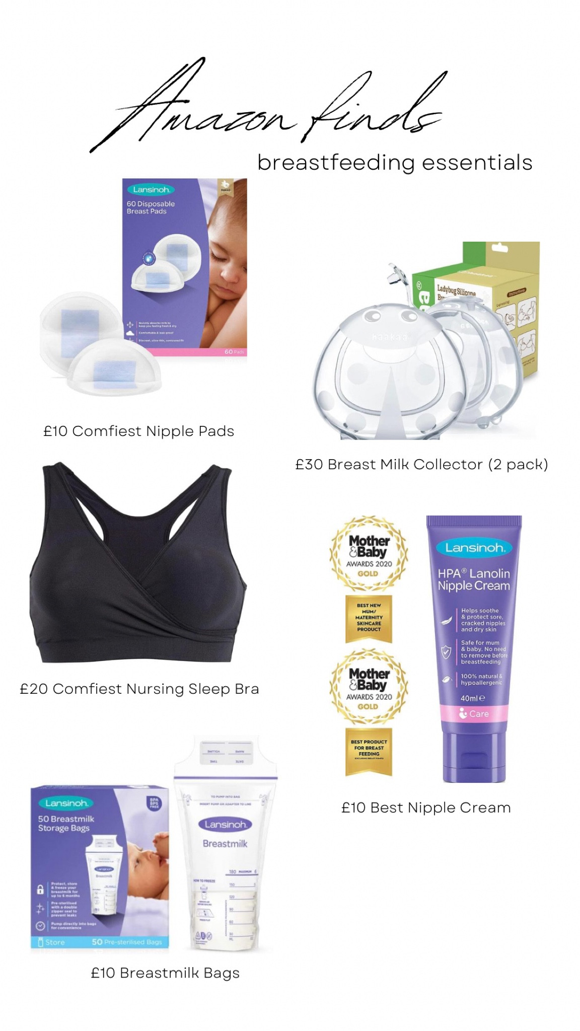 Things I couldn’t live without during my 1 year breastfeeding👶🏼🤍

#LTKbaby