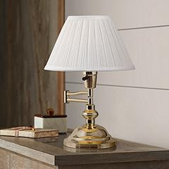 Kenroy Home Classic Polished Brass Swing Arm Desk Lamp | www.lampsplus.com | Lamps Plus