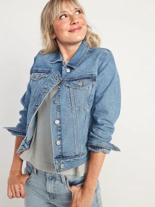 Women & Women's Plus / Coats & JacketsClassic Jean Jacket for Women | Old Navy (US)