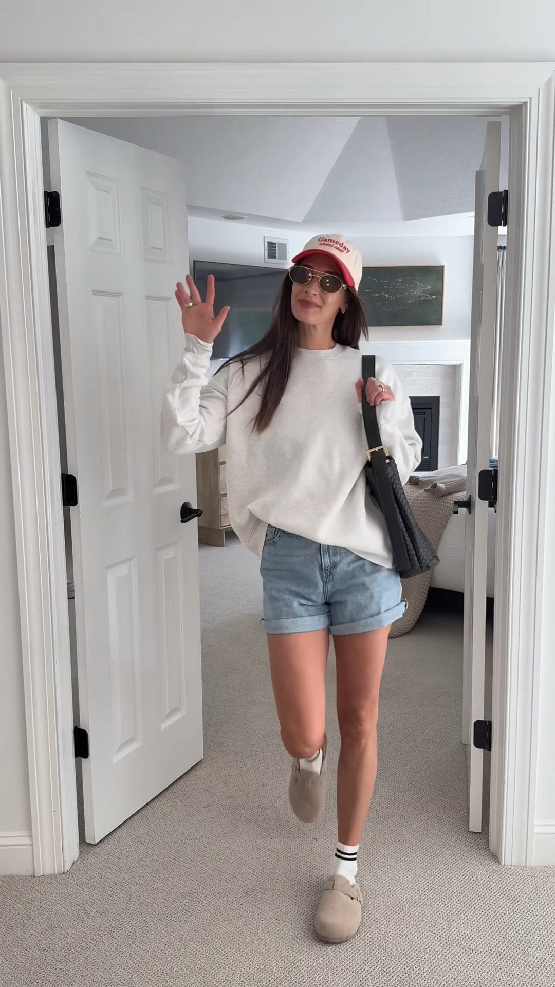 The things I thought I’d wear to daycare drop off before I had kids vs. what I actually wear. 

#LTKStyleTip #LTKFindsUnder100 #LTKFallSale