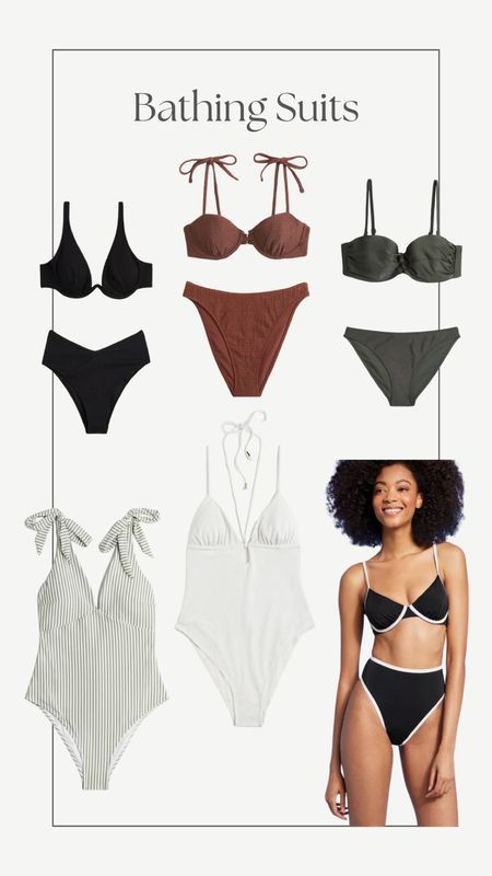 Some cute bathing suit options perfect for the summer! 

#LTKswim #LTKSeasonal