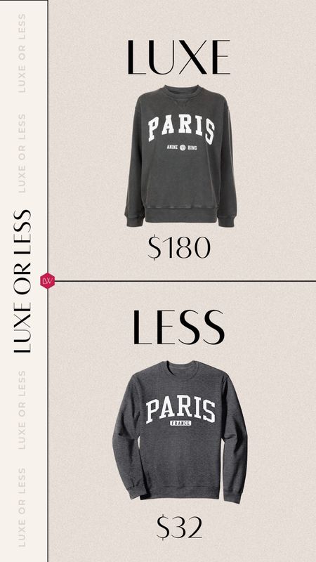 We’ve all seen these Anine Bing sweatshirt everywhere! Here is a less version! 💋

#LTKstyletip #LTKFind #LTKunder50