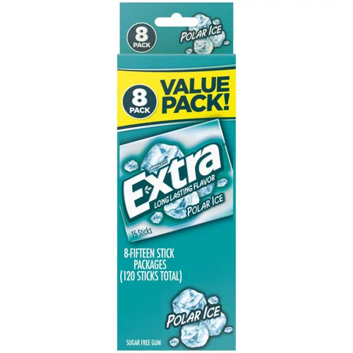 Extra Polar Ice Sugar-Free Mint Chewing Gum - 15ct | Target