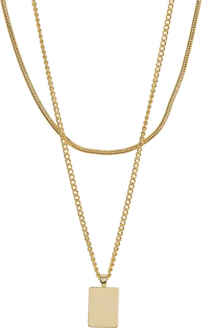 NORDSTROM RACK 2-Layer Chain Necklace | Nordstromrack | Nordstrom Rack