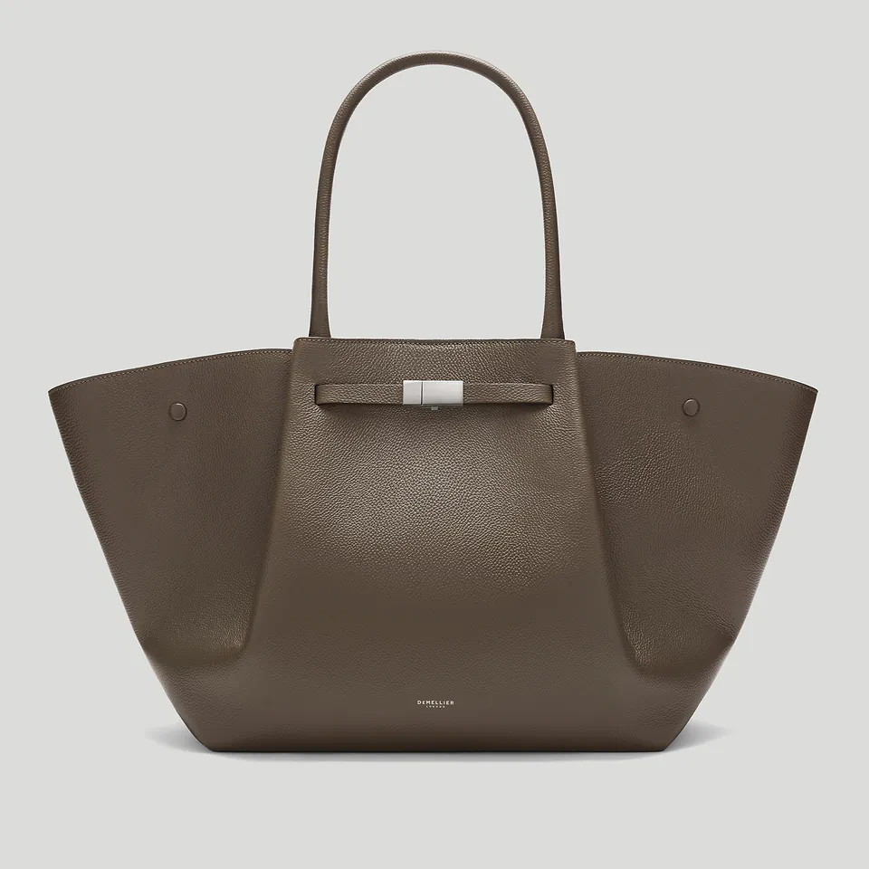The New York | Dark Taupe Small Grain | DeMellier | DeMellier