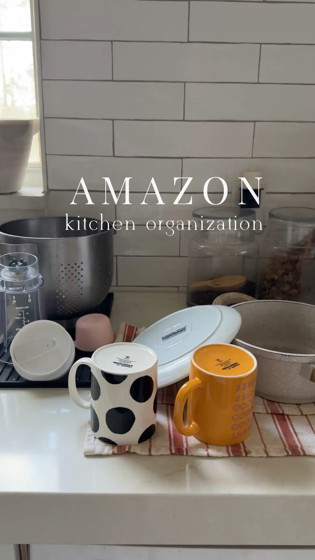 The perfect Amazon kitchen accessory!! Dish drying made easy and aesthetically nice to look at! 

#LTKHome #LTKGiftGuide #LTKSaleAlert