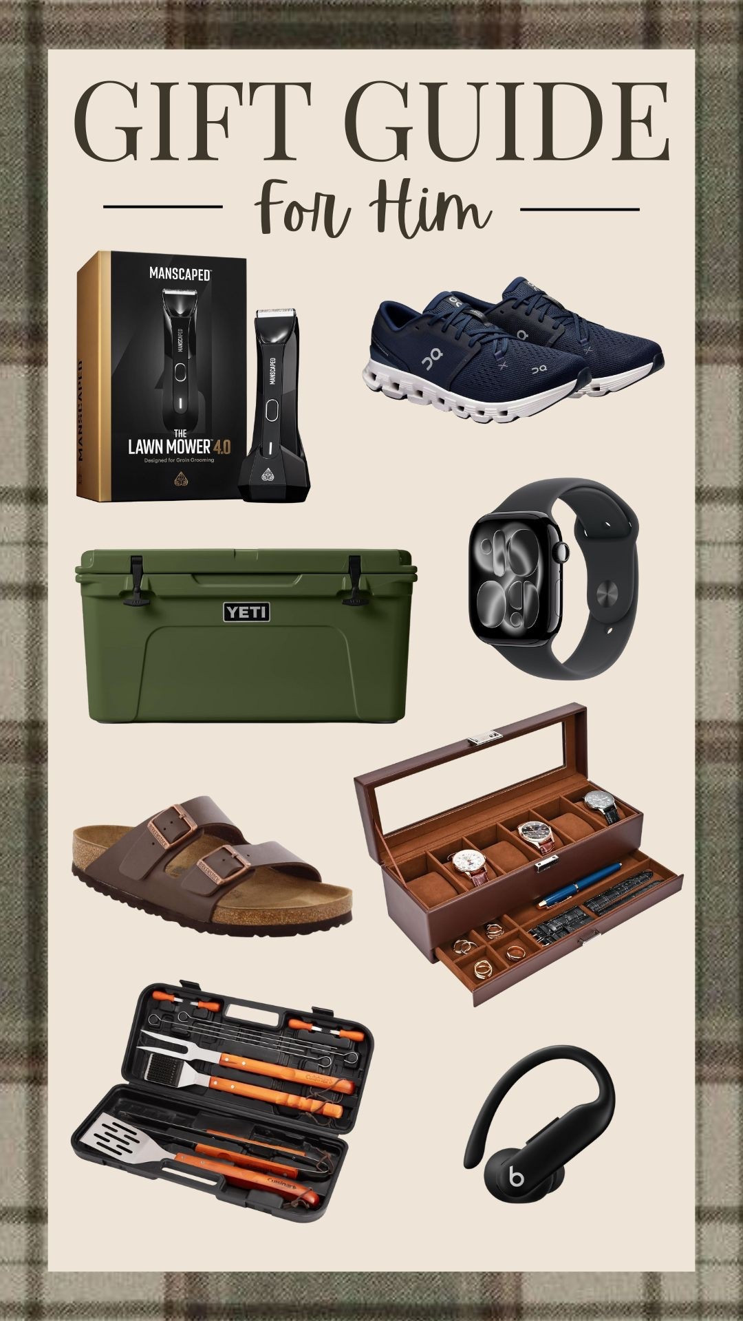 GIFT GUIDE FOR HIM💚


#giftguide #giftsformen #holidaygiftguide #gifts 

#LTKGiftGuide #LTKHoliday #LTKSeasonal