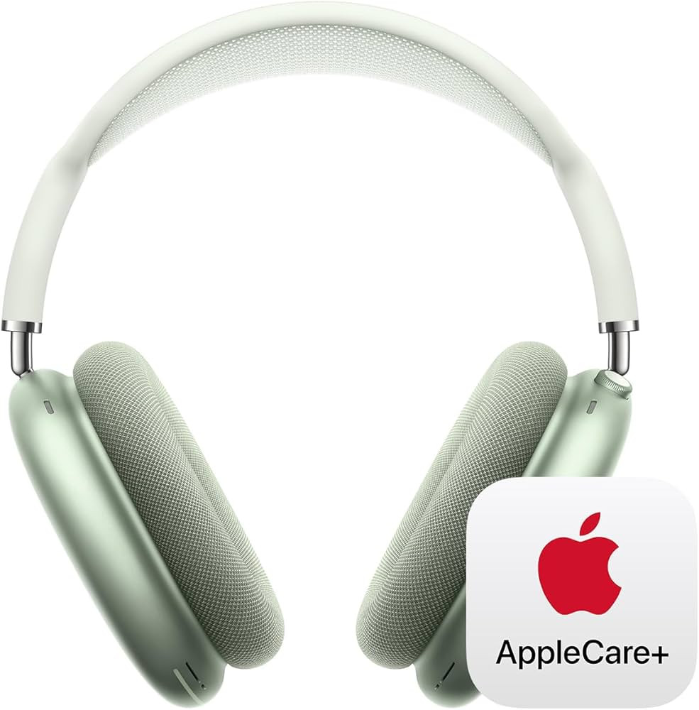 Apple AirPods Max Wireless Over-Ear Headphones with AppleCare+ (2 Years) - Green | Amazon (US)