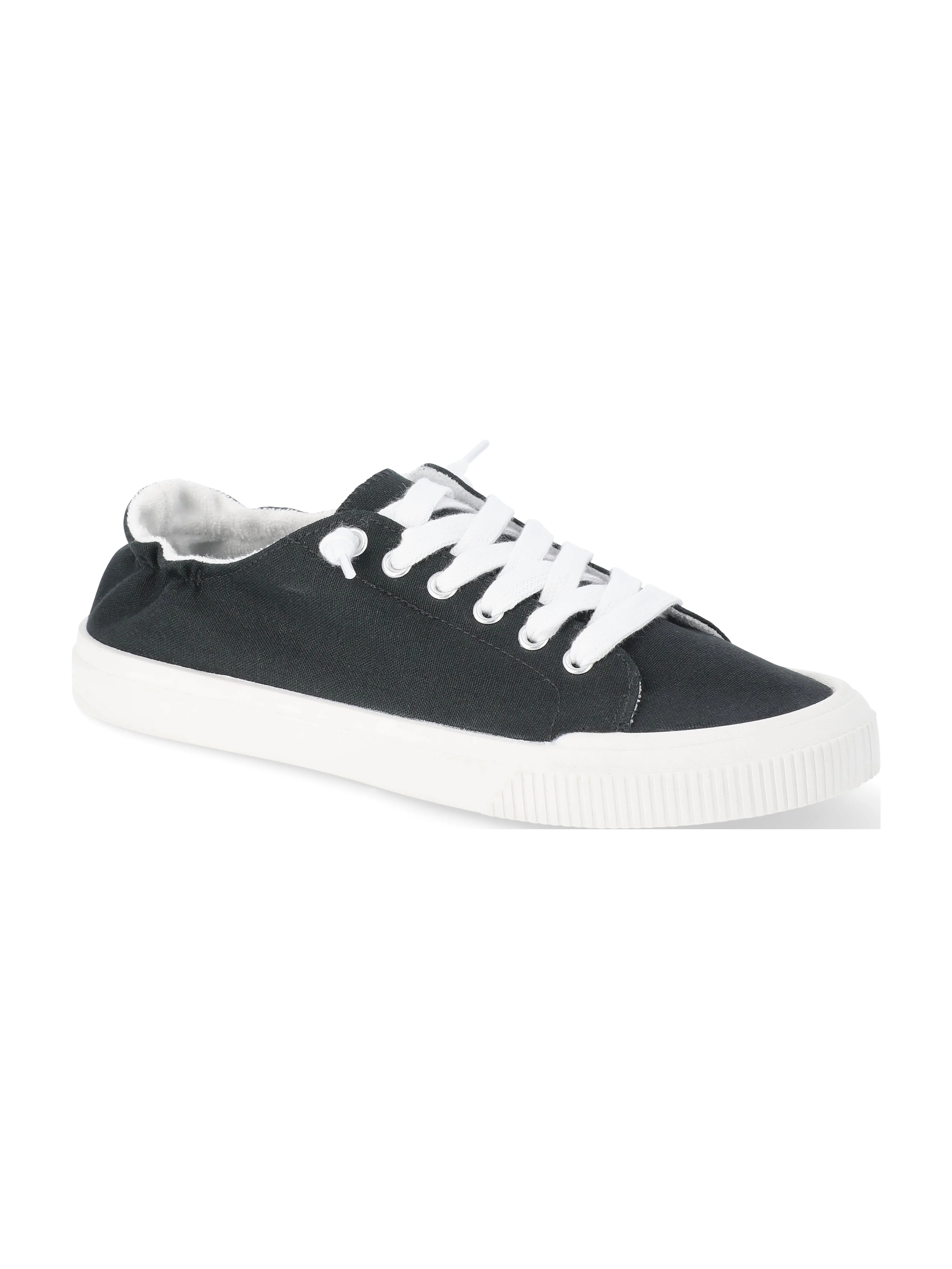 Time and Tru Women's Scrunchback Sneakers, Wide Width Available | Walmart (US)