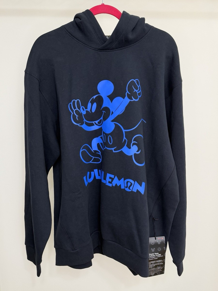 NWT Size XL Lululemon X Disney Steady State Pullove Hoodie CCNY Classic Navy | eBay US