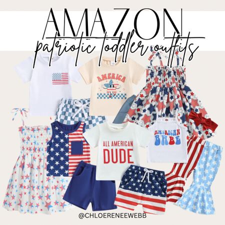 Amazon patriotic toddler outfit roundup! Great for 4th of July!

Fourth of July, amazon outfits, toddler outfits, toddler 4th of July outfits, toddler clothes, toddler style, toddler Fourth of July outfit, patriotic outfit 

#LTKStyleTip #LTKKids #LTKSeasonal