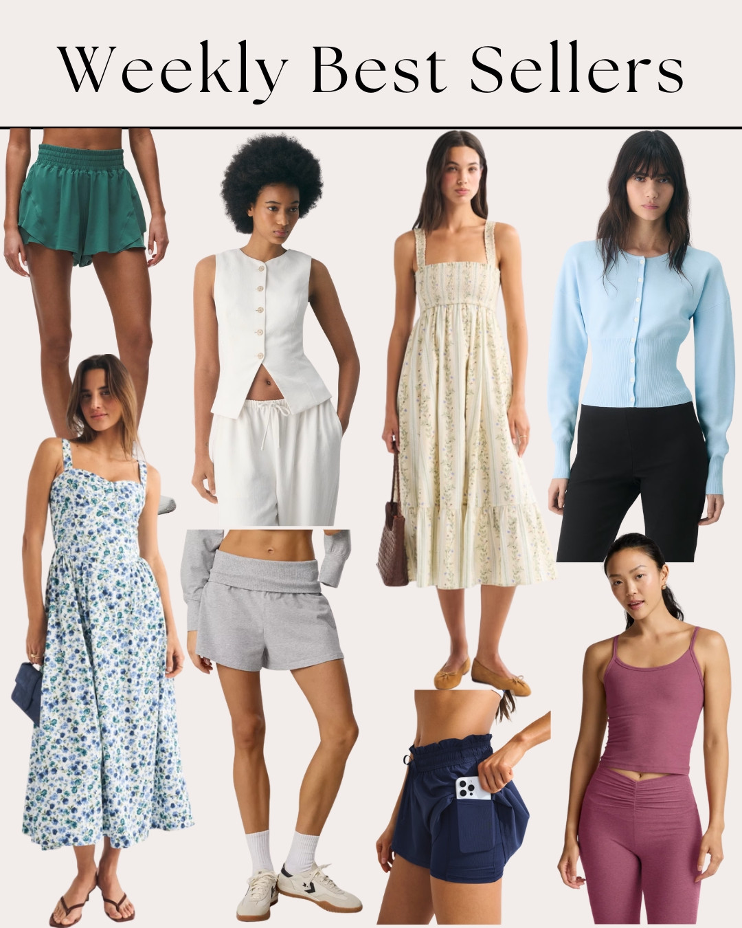 Your favorites of the week and most shopped items! 🤍✨

#LTKActive #LTKootd #LTKSeasonal