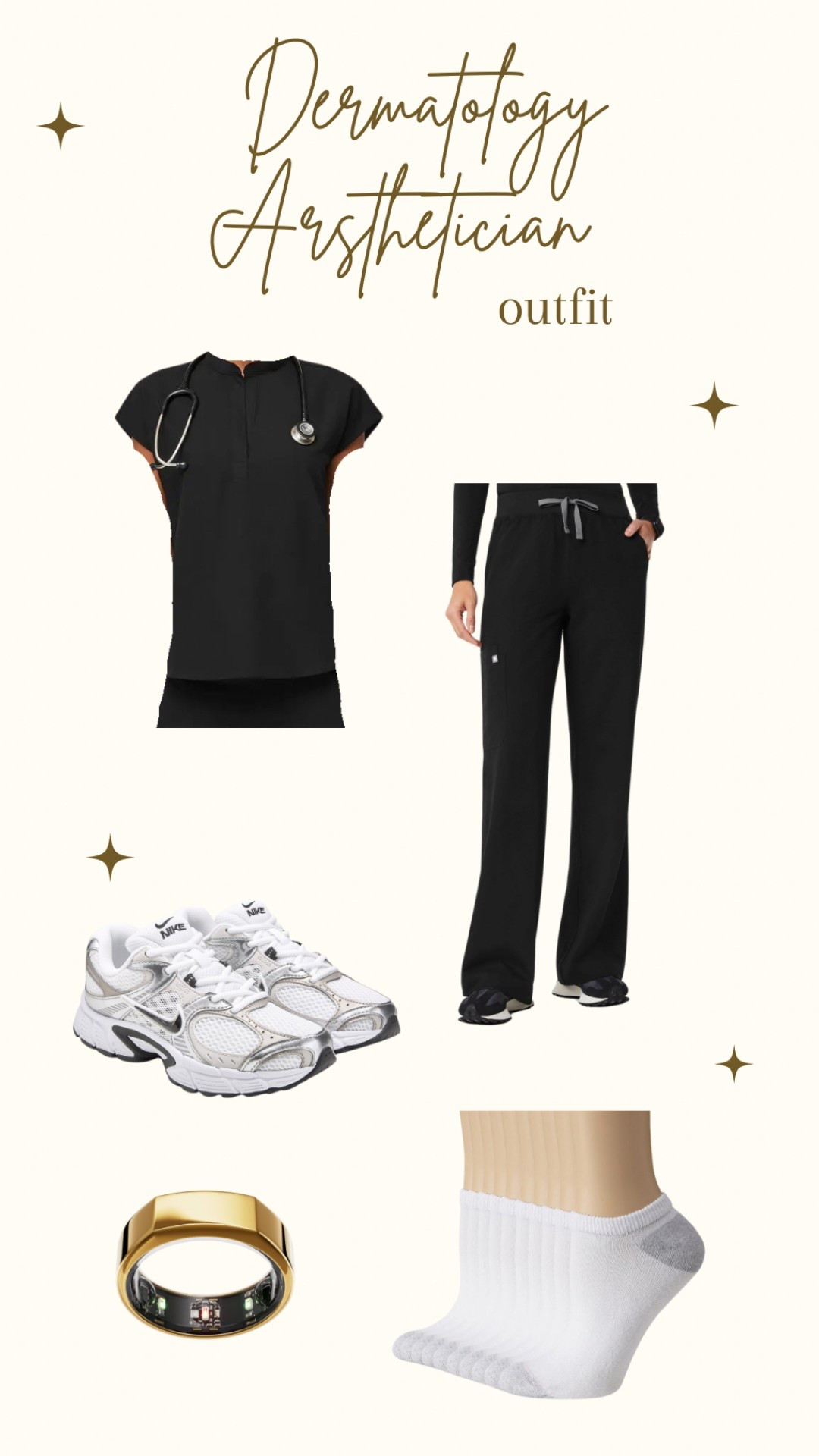 Dermatology Aesthetician Outfit ✨

#LTKU #LTKWorkwear #LTKFindsUnder100