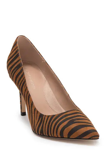 Middea Zebra Stripe Pointed Toe Pump | Nordstrom Rack