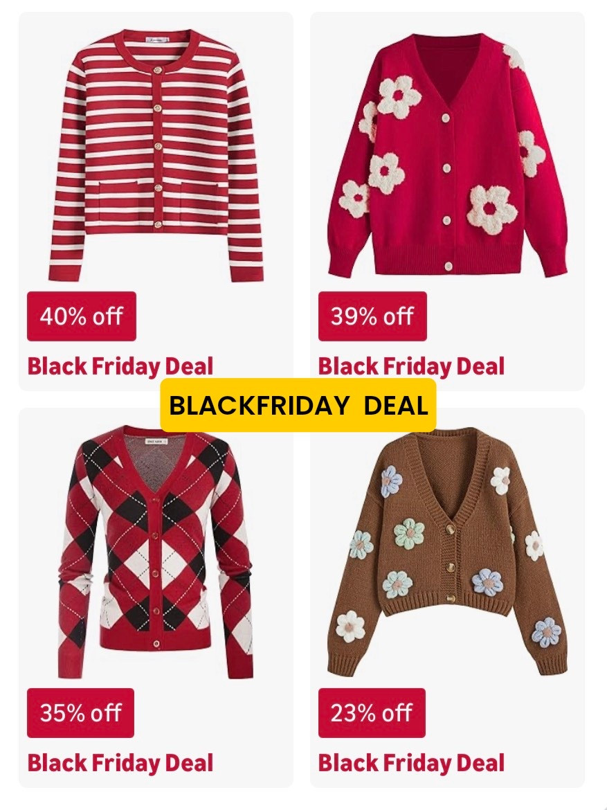 Cute Cardigan for holiday and everyday wear.


#sweater #winteroutfit #blackfridaydeals 

#LTKSaleAlert #LTKHoliday #LTKCyberWeek