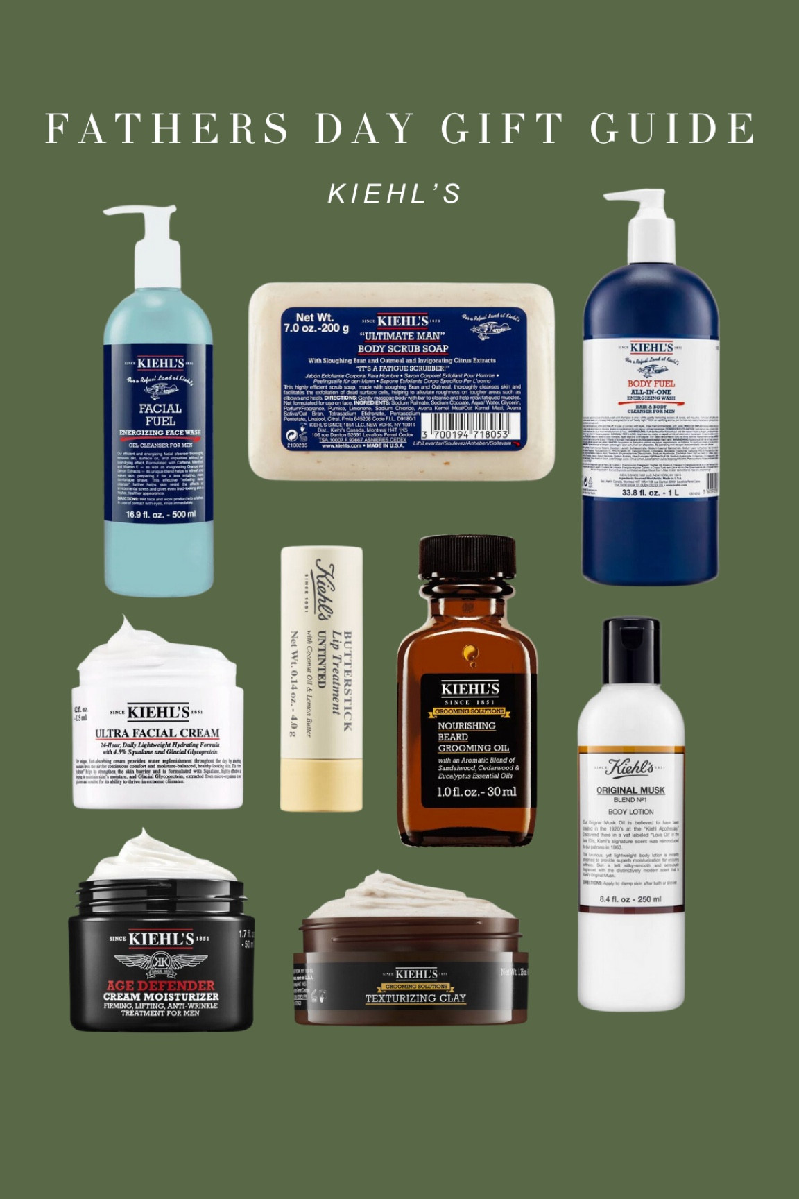Dad deserve to feel pampered and have a skin scare routine too! Linking some of fav fav men’s selections from kiehls! 

#LTKGiftGuide #LTKMens #LTKHome