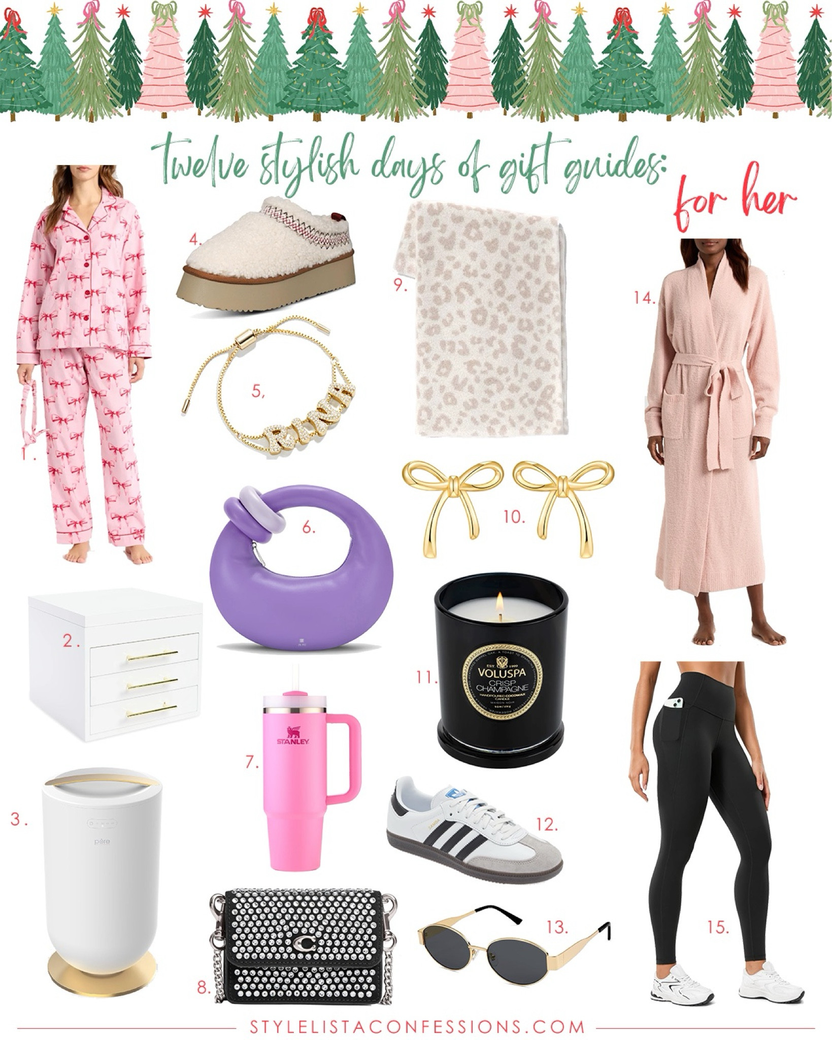 12 Stylish Days of Gift Guides has returned for 2024 and I’m kicking it off with all the best gifts for her! 

#LTKHoliday #LTKCyberWeek #LTKGiftGuide