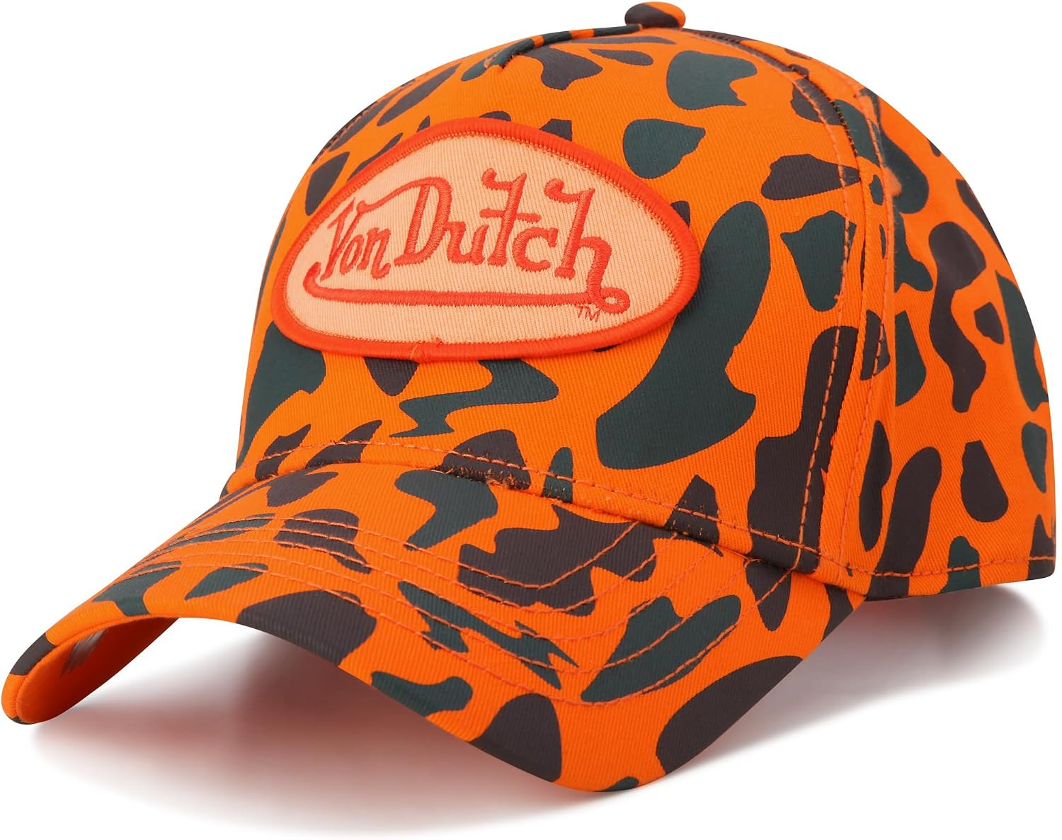 Von Dutch Unisex Cotton Canvas Baseball Cap, Curved Brim, Snapback | Amazon (US)