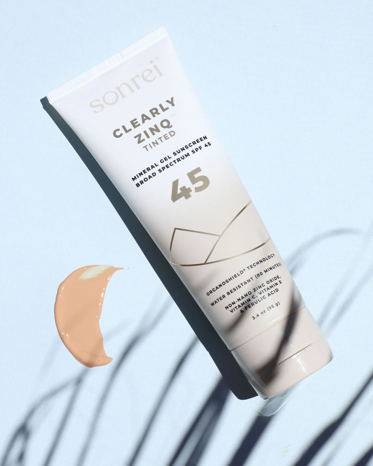 sonrei tinted mineral gel sunscreen spf 45 | L*Space