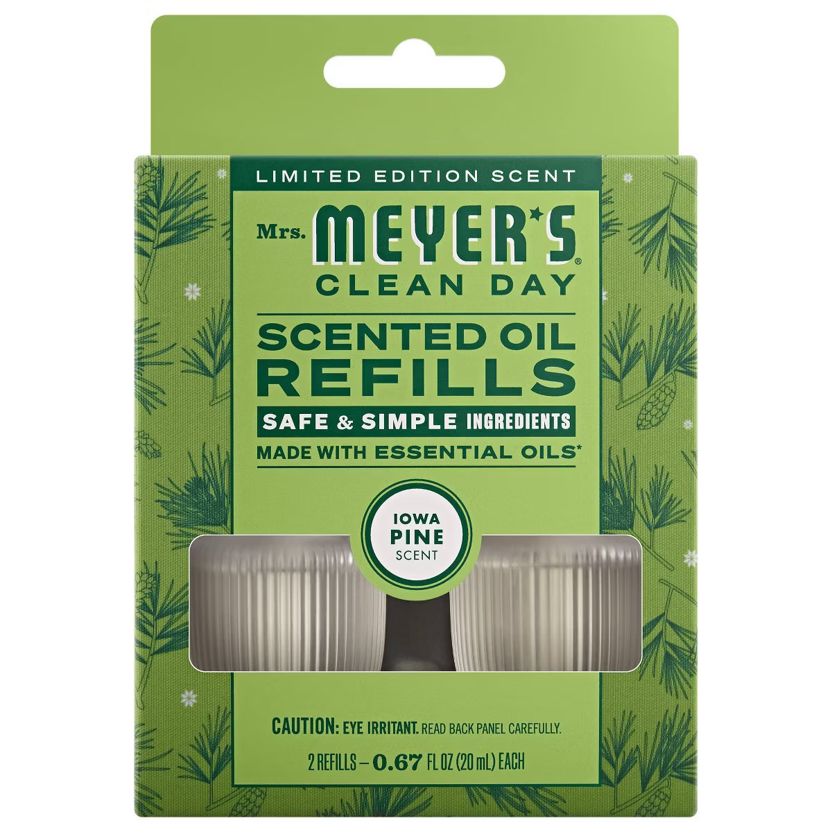 Mrs. Meyer's Clean Day Premium Scented Oil Plug-In Diffuser Air Freshener Refills - Iowa Pine - 0... | Target