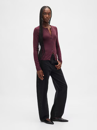 Modern Crewneck Cardigan | Gap (US)