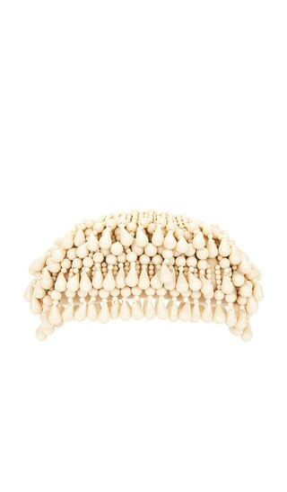 Cult Gaia Jaala Nano Clutch in Beige. | Revolve Clothing (Global)