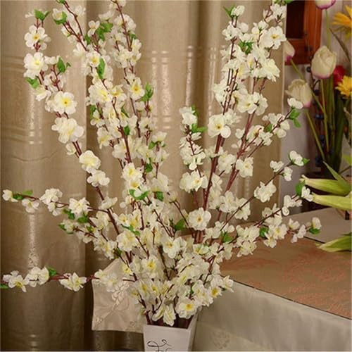 10 rami di fiori di ciliegio artificiali, 65,6 cm, bouquet di fiori di pesco in seta primaverile,... | Amazon (IT)