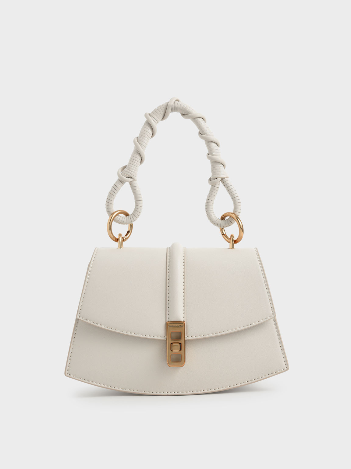 Coiled Top Handle Bag
- Cream | CHARLES & KEITH (US)