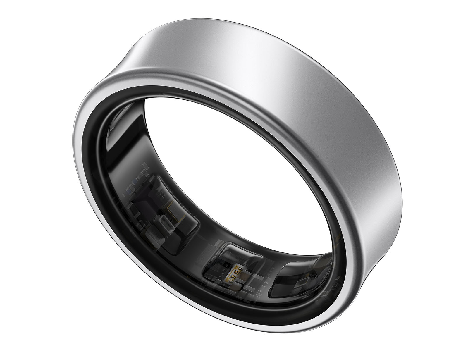 Galaxy Ring, size 15, Titanium Silver | Samsung