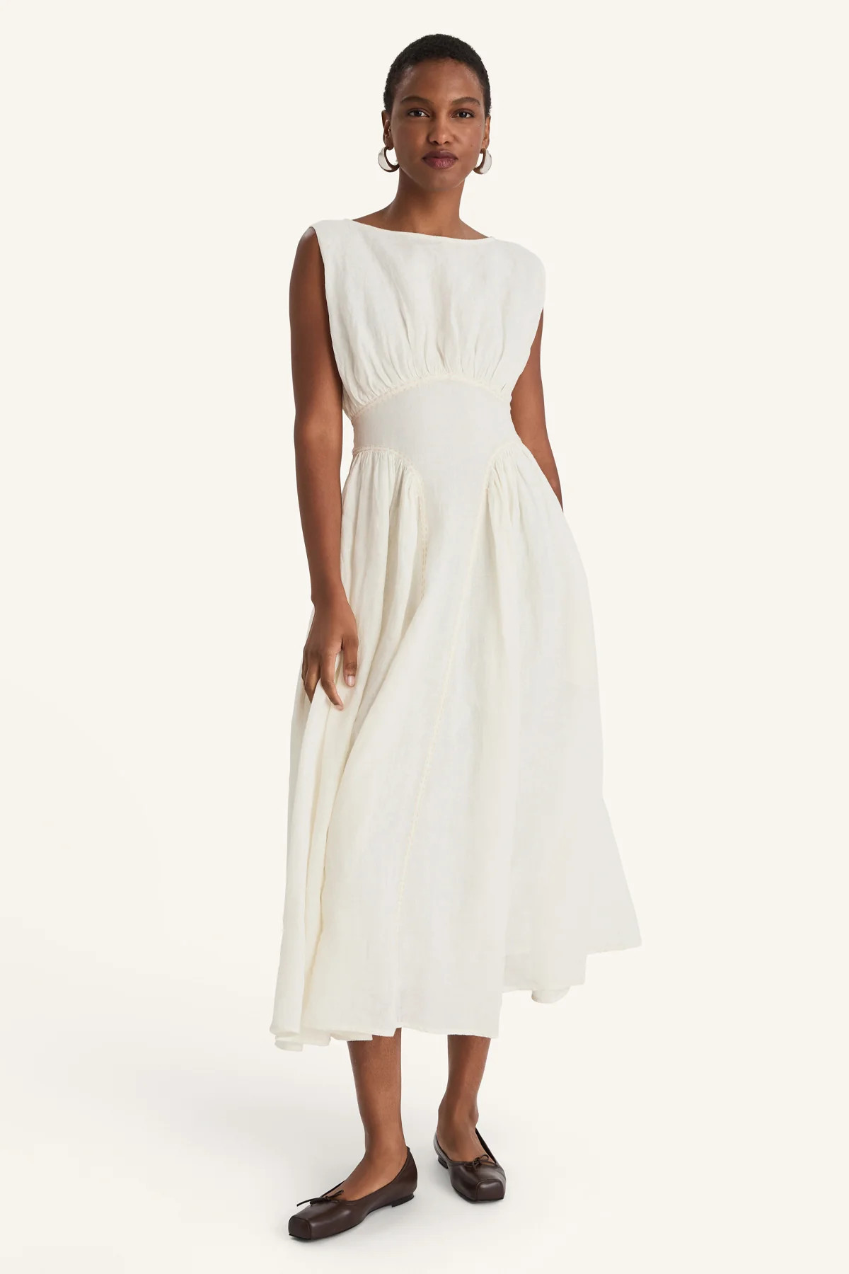 Verena Dress in Dune | Merlette NYC