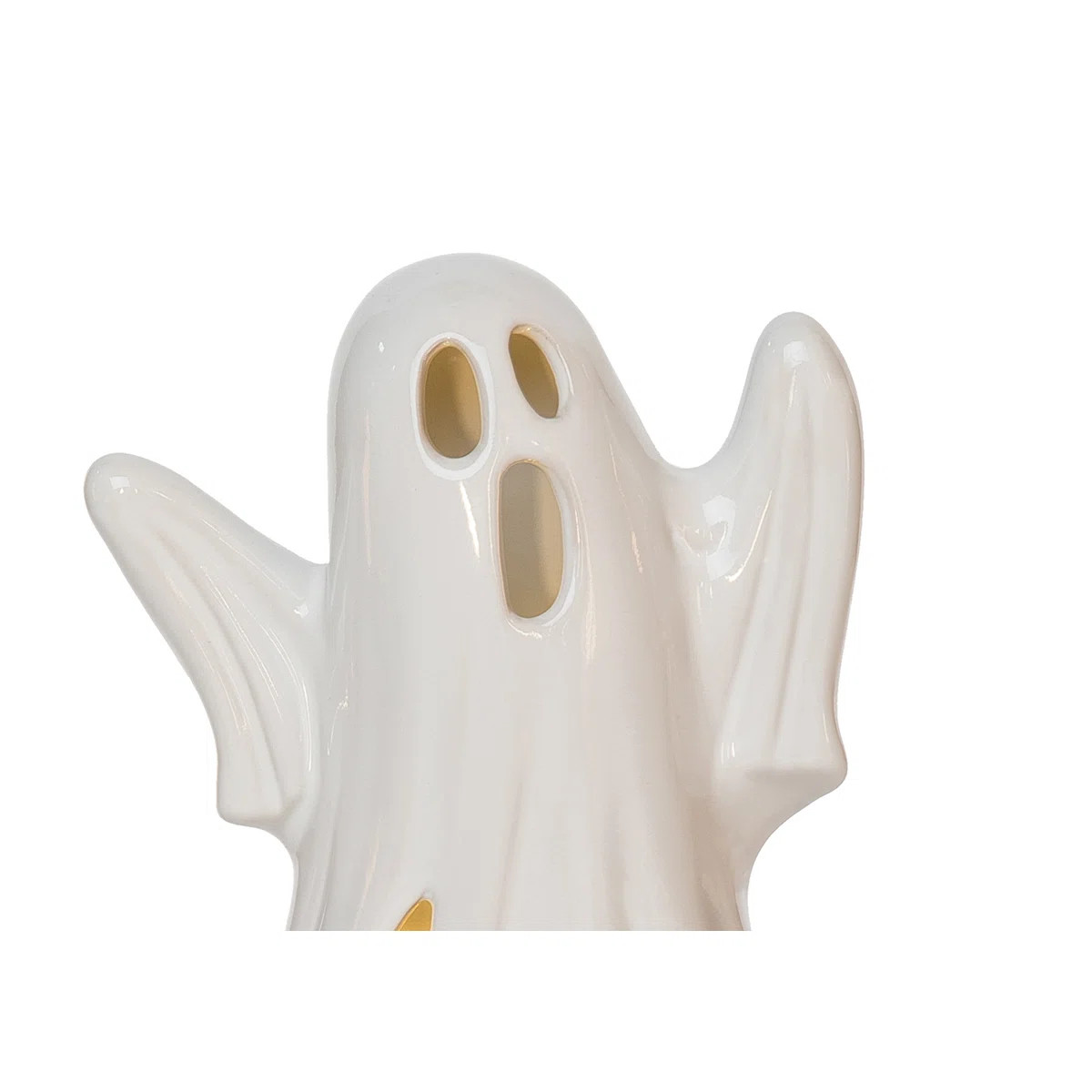 Ghost with Jack-O-Lantern Figurine | Wayfair North America