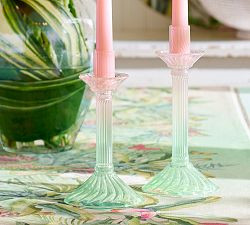 Cynthia Rowley Ombré Candle Holder | Pottery Barn (US)