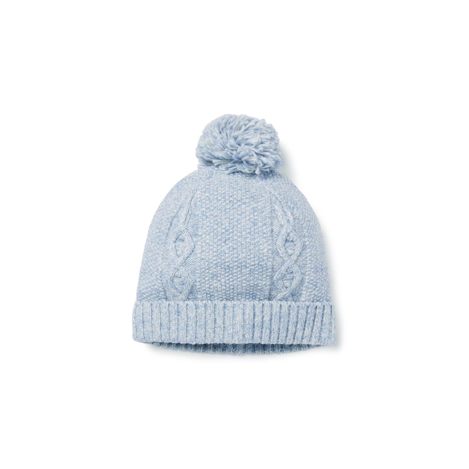 Baby Cable Knit Pom Beanie | Janie and Jack