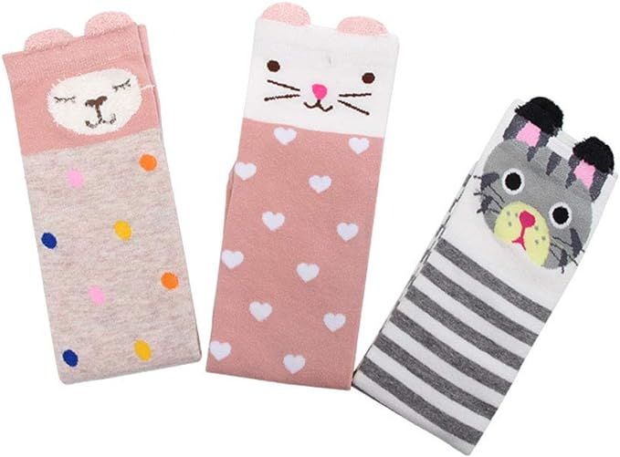 Julianana Kids Knee High Socks 6 Pairs Cute Stockings for 3-8 Years | Amazon (US)