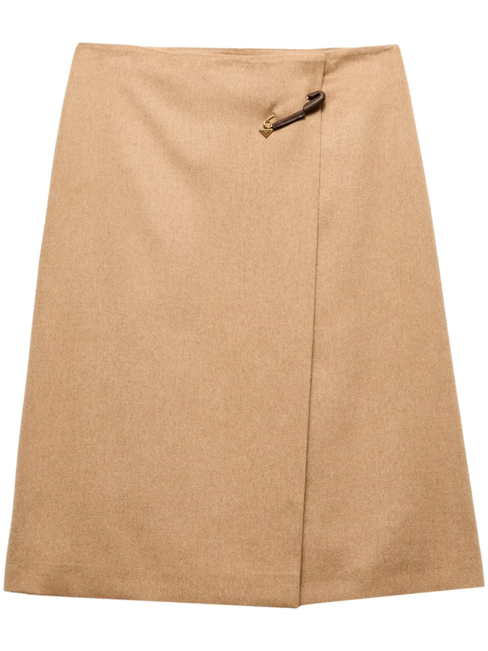A-line wool midi skirt | Farfetch Global