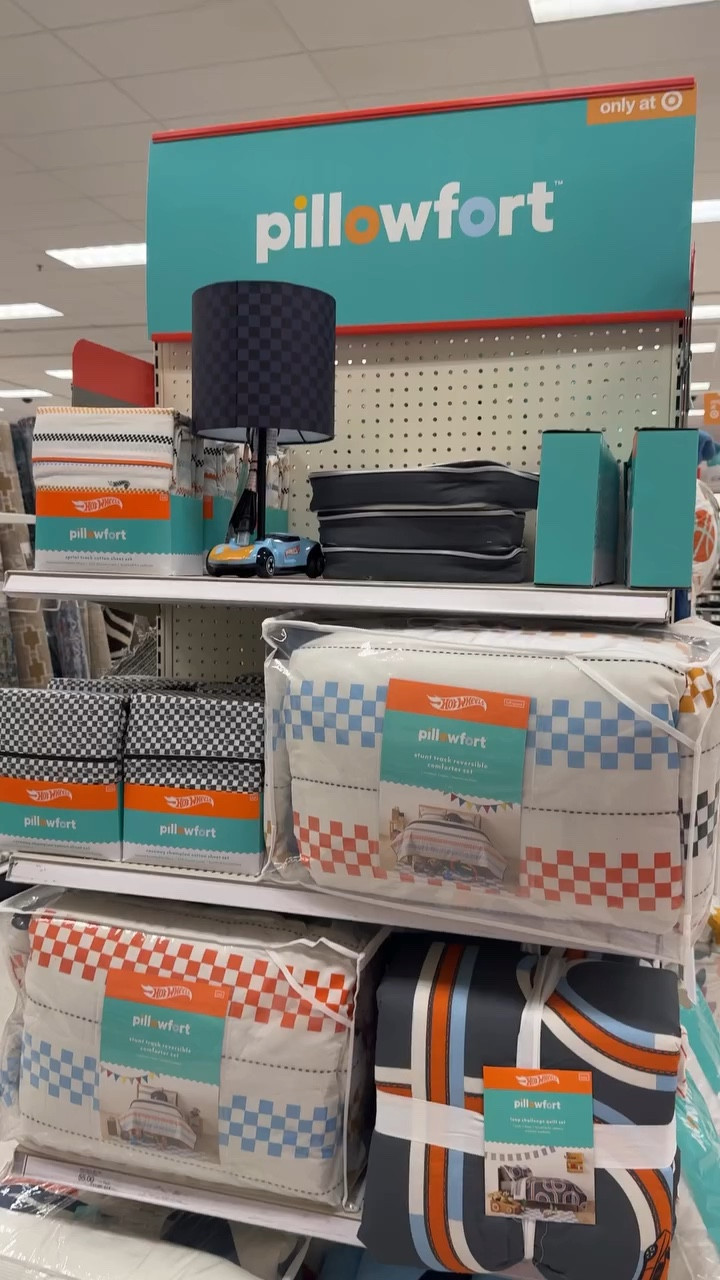Pillowfort x Hotwheels bedroom decor at Target! Not online yet but comment “NEW” and I’ll send you a link when it is!

#targetcreator #targetfinds  #targetstyle #newattarget