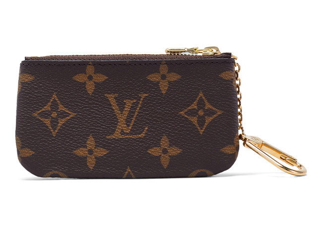 Women's Louis Vuitton Key Pouch Monogram Brown in Brown Monogram | StockX