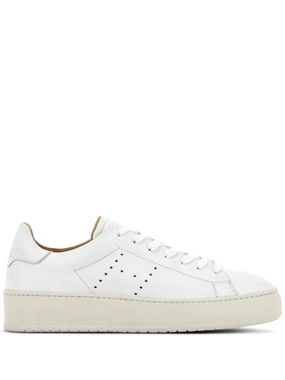 H672 lace-up leather sneakers | Farfetch Global
