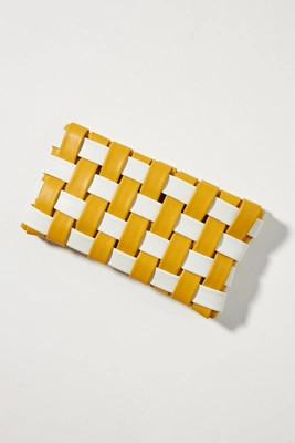 Puffy Woven Clutch | Anthropologie (US)