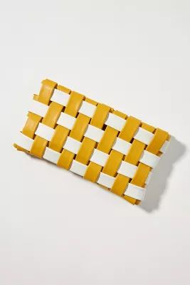 Puffy Woven Clutch | Anthropologie (US)